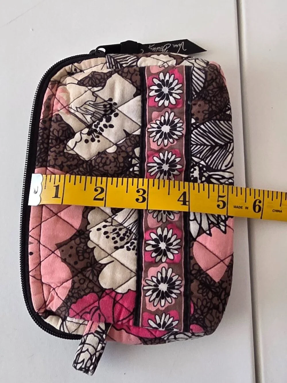 Vera Bradley Set Soft Eyeglass Holder Small Cosmetic Bag